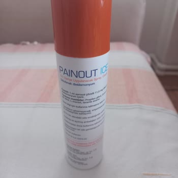Painout Ice Sprey Şişesi Yarımken Çalışmıyor