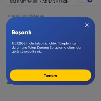 Sim Kart Yedekleme Sorunu Ve Müşteri Hizmetleri Deneyimi