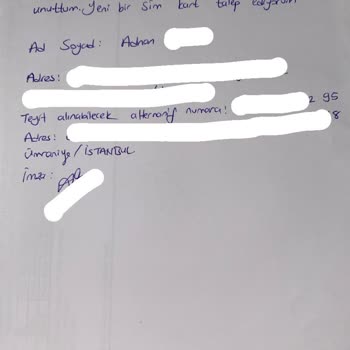 Sim Kart Yedekleme Sorunu Ve Müşteri Hizmetleri Deneyimi