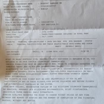 Ajet Havayolları'nın Uçuş İptali Ve Müşteri Hizmetleri Sorunu