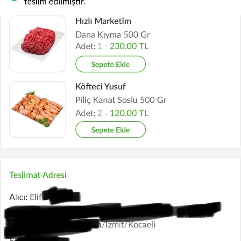 Soslu Piliç Kanat Ürününde Hijyen Sorunu