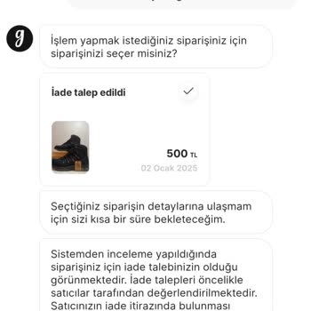 Gardrops Firmasında İade Sürecinde Yaşanan Sorunlar