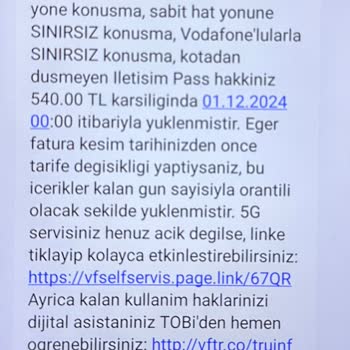 Vodafone'dan Fahiş Zam Şoku