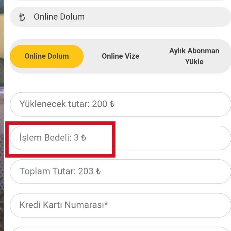 Bursakart'ta Online Bakiye Yükleme Ücretine Tepki