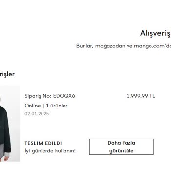 Mango'dan Alışveriş Kabusu: Geç Teslimat ve İade Sorunları