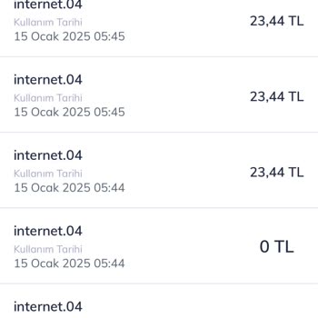 Gece Yarısı İnternet Paketi Tükenme Sorunu