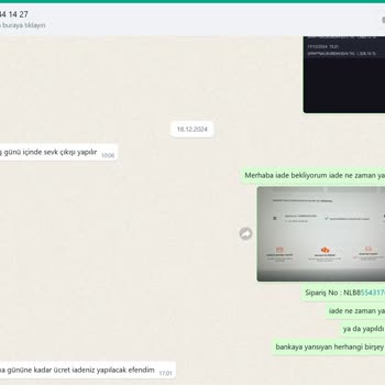 İade Edilmeyen Sipariş Ücreti Ve Yanıltıcı Davranışlar