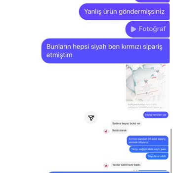 Yanlış Renk Bileklik Teslimatı Mağduriyeti