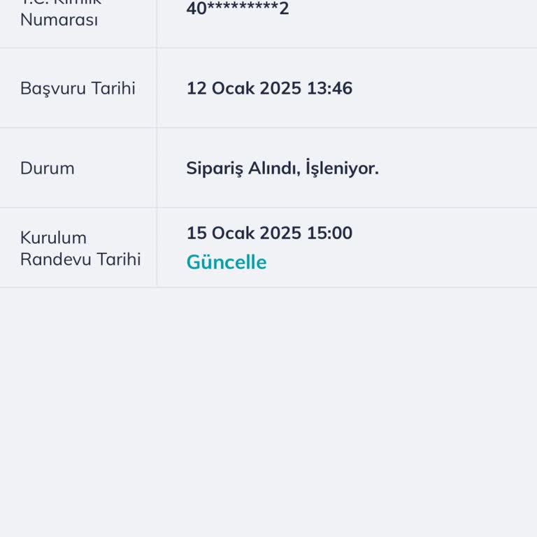 Türk Telekom'un Kurulum Randevusuna Uymaması