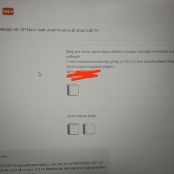 Hasarlı TV Ve İade Sorunu: Hepsiburada Ve Purtaş Teknoloji Mağduriyeti