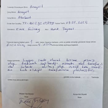Kırık Ürün Ve İlgisiz Müşteri Hizmeti
