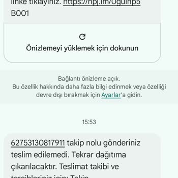 Kargo Teslimatında Yaşanan Gecikme Ve İletişim Sorunu