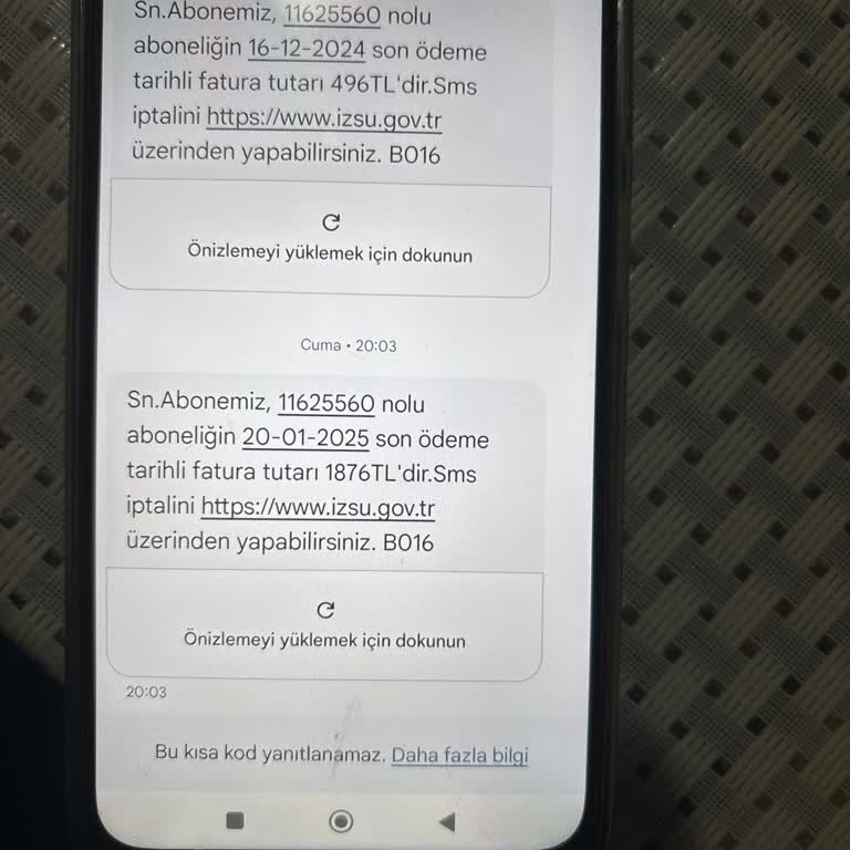 Su Faturasında Beklenmedik Artış