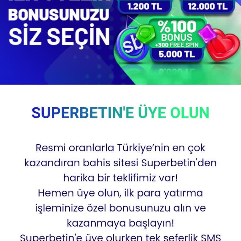 Superbetin Sürekli SMS Rahatsızlığı