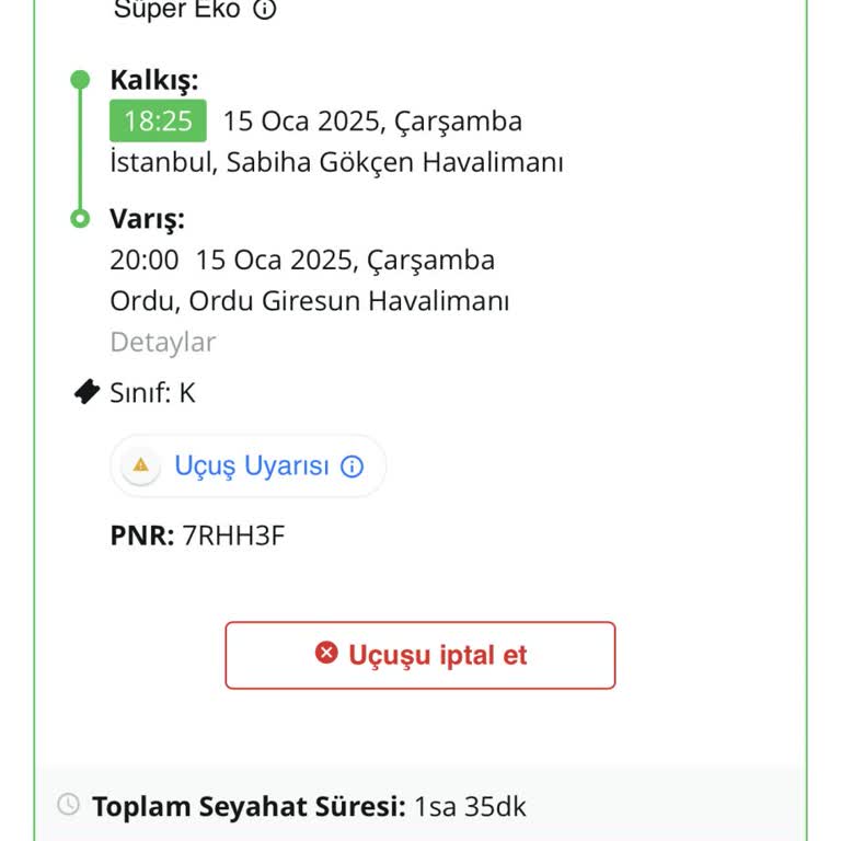 Pegasus Bilet Değişiminde Yüksek Ücret Şoku