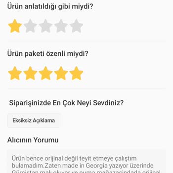 Dolap Uygulaması: Sahte Ürün Ve Yetersiz Müşteri Hizmetleri