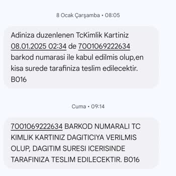 Kayıp Kimlik Teslimatında PTT Kargo Sorunu