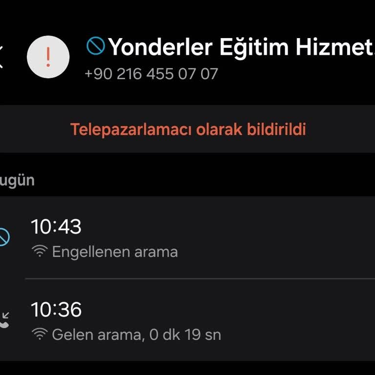 Yönder Kurs | Göztepe Arayarak Rahatsız Etmesi