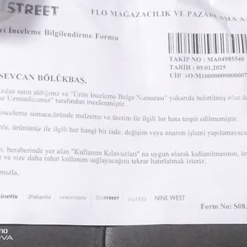 Ayakkabı Değişiminde Yaşanan Sorun Ve Müşteri Memnuniyetsizliği