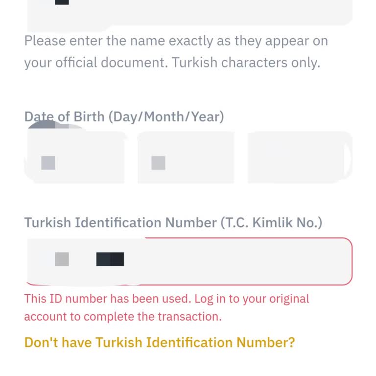 Binance TR'de Kimlik Doğrulama Sorunu Ve Para Kaybı Endişesi