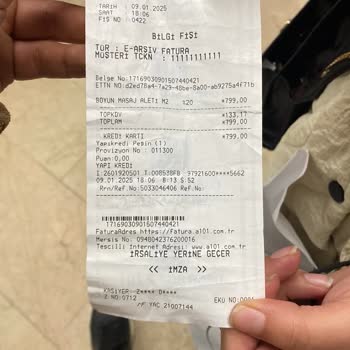 A101'den Aldığım Masaj Yastığı Hayal Kırıklığı Yarattı