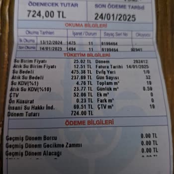 İSKİ Faturalarında Haksız Atık Su Bedeli Tahsilatı