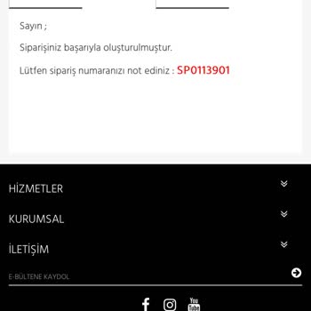 Online Siparişim Görünmüyor Ve İletişim Kuramıyorum