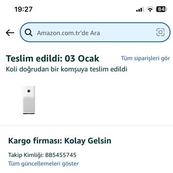 Xiaomi Hava Temizleyici Filtre Sayacı Sorunu