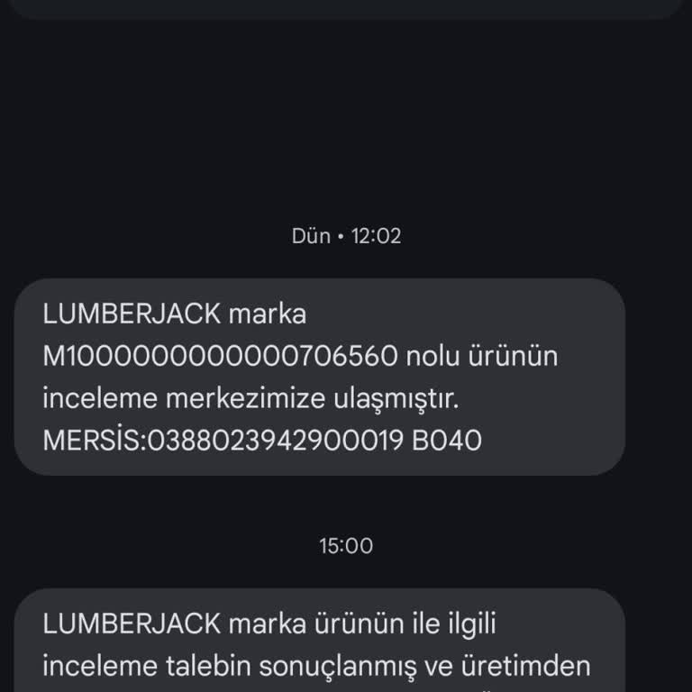 Lumberjack Botun Su Geçirme Sorunu