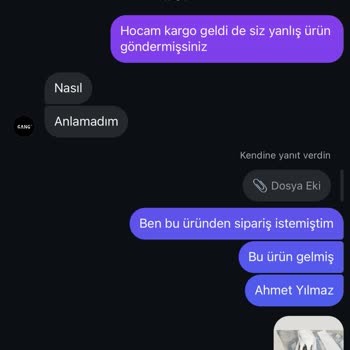 Yanlış Ürün Gönderimi Ve İletişim Sorunları