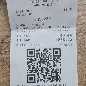 Shell Puanlarımla Aldığım Benzin Sorunu