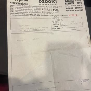 Ek Garanti Sorunu Ve Fatura İşlemi Hatası