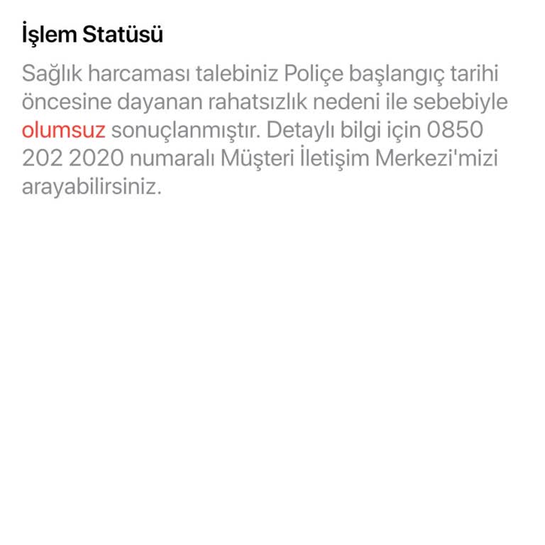Sağlık Sigortası Ameliyat Kapsamı Sorunu