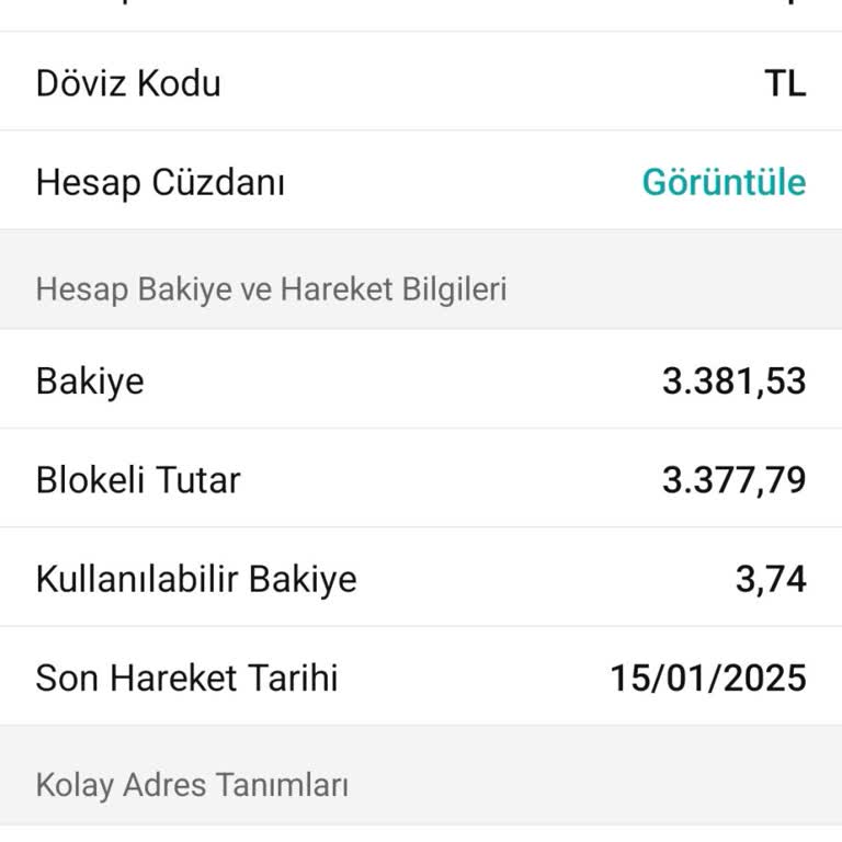 Bloke Edilen Para Ve Yetersiz Müşteri Hizmetleri