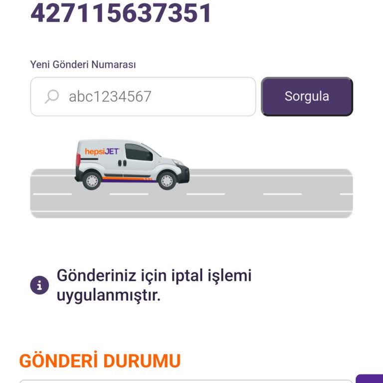 Hepsijet İle Üç Kez Üst Üste Teslimat Sorunu