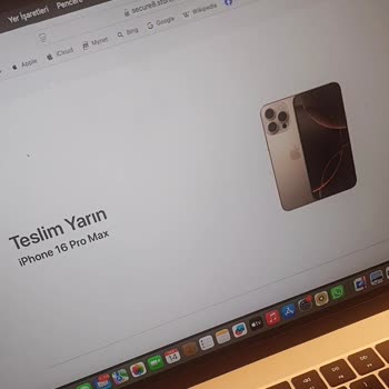 Apple Store Türkiye'den Aldığım İphone 16 Pro Max Teslim Edilmiyor!