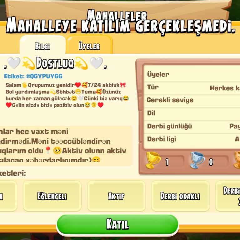 Mahalle Katılım Sorunu: Arkadaşlarıma Ulaşamıyorum!