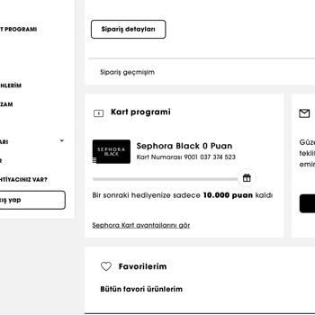 Sephora Alışveriş Puanları Ve Kayıp İşlemler Sorunu