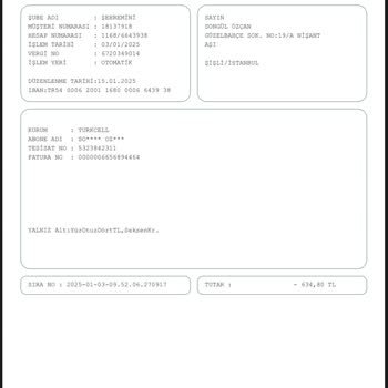 Vodafone'un Haksız Faturalandırması Ve Mağduriyetim