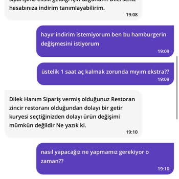 Getir'den Gelen Eksik Ve Soğuk Hamburger Kabusu