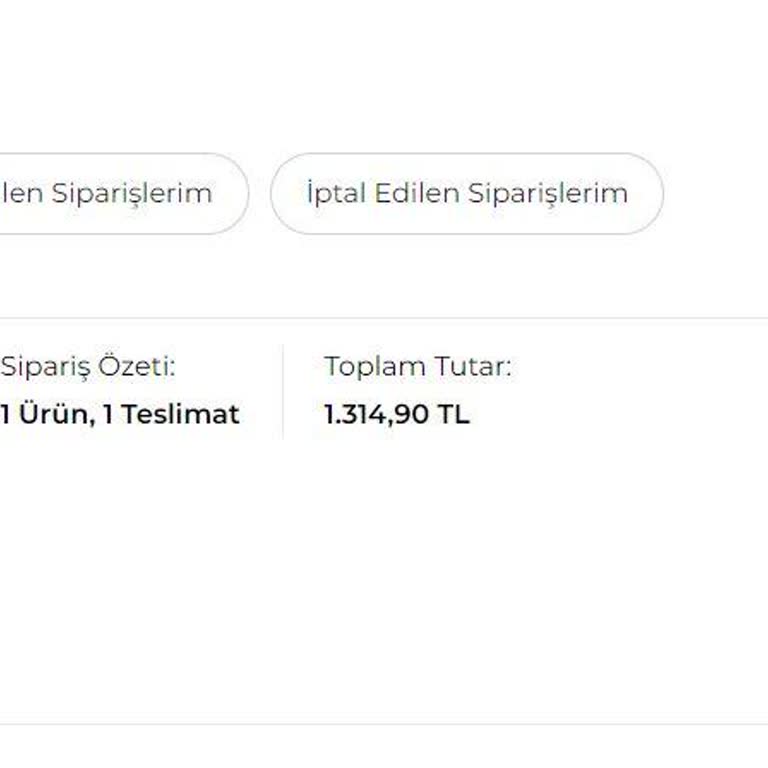 Yanıltıcı Stok Bilgisi Ve İptal Edilen Sipariş