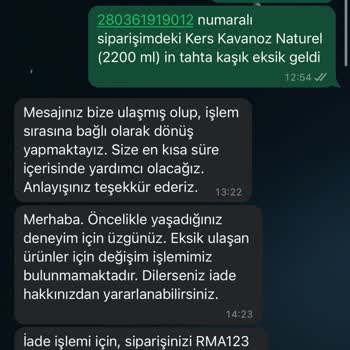 Eksik Ürün İadesinde Müşteri Hizmetleri Krizi