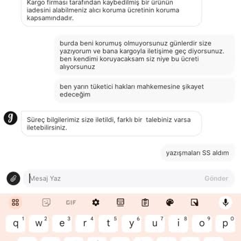 Gardrops Müşteri Hizmetleri Ve Haksız Alıcı Koruma Ücreti