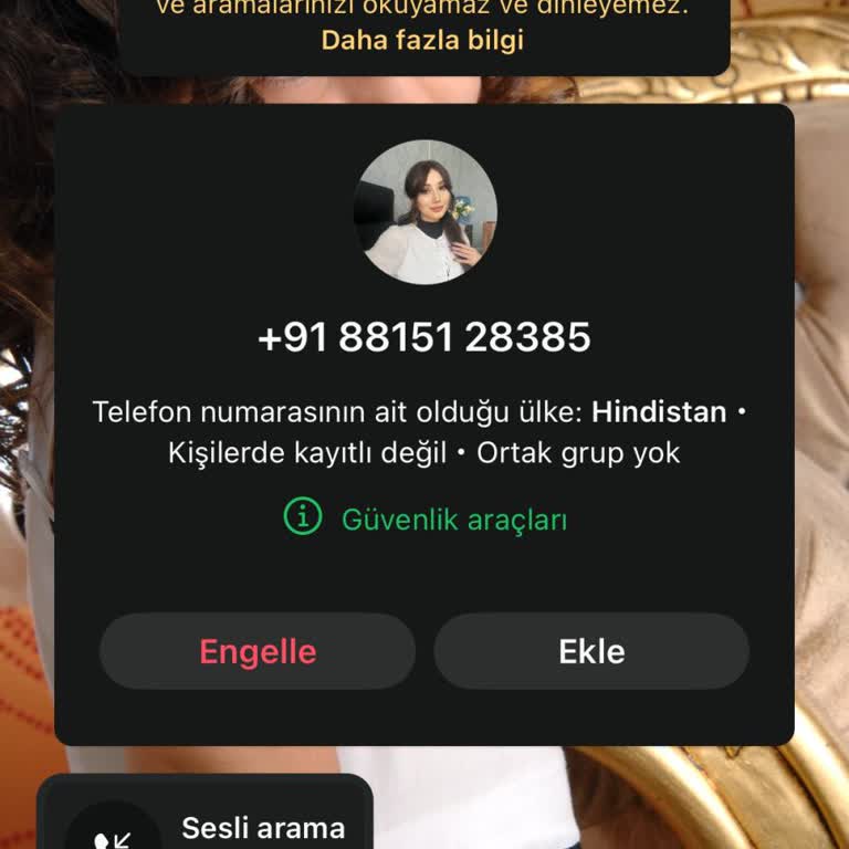 Bilinmeyen Numaradan Gelen Arama Ve Güvenlik Endişesi