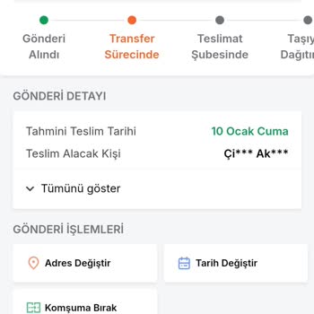 Kargolarım Sürekli Sorun Yaşıyor