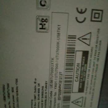 Samsung TV'de Kronik Panel Sorunu