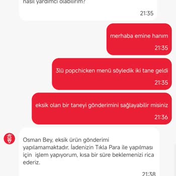 Eksik Ürün İadesinde Tıkla Gelsin'in Yetersiz Çözümü