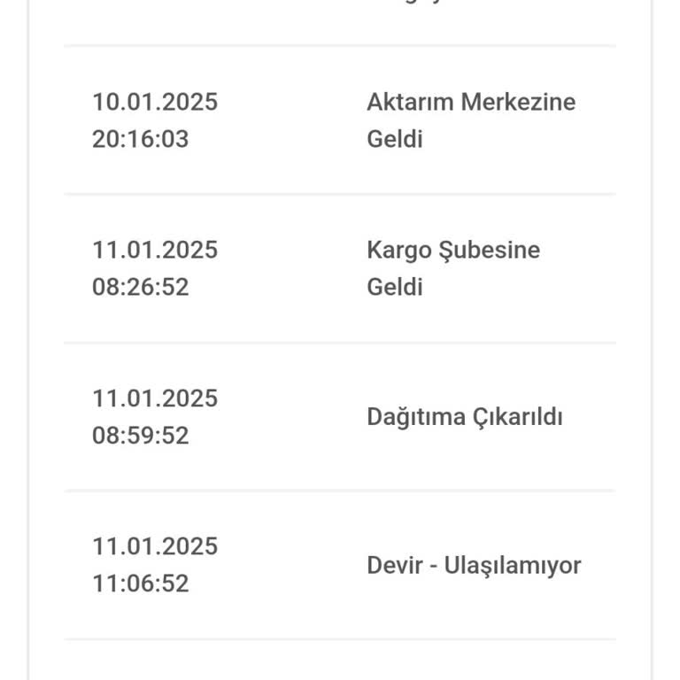 Kargo Teslimatında Sürekli Aksaklık Ve Ulaşılamayan Müşteri Hizmeti