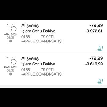 Apple.com Üzerinden Yapılan İznim Dışındaki Ödeme Şoku