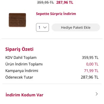 Sipariş İptali Ve Fiyat Değişikliği Karmaşası